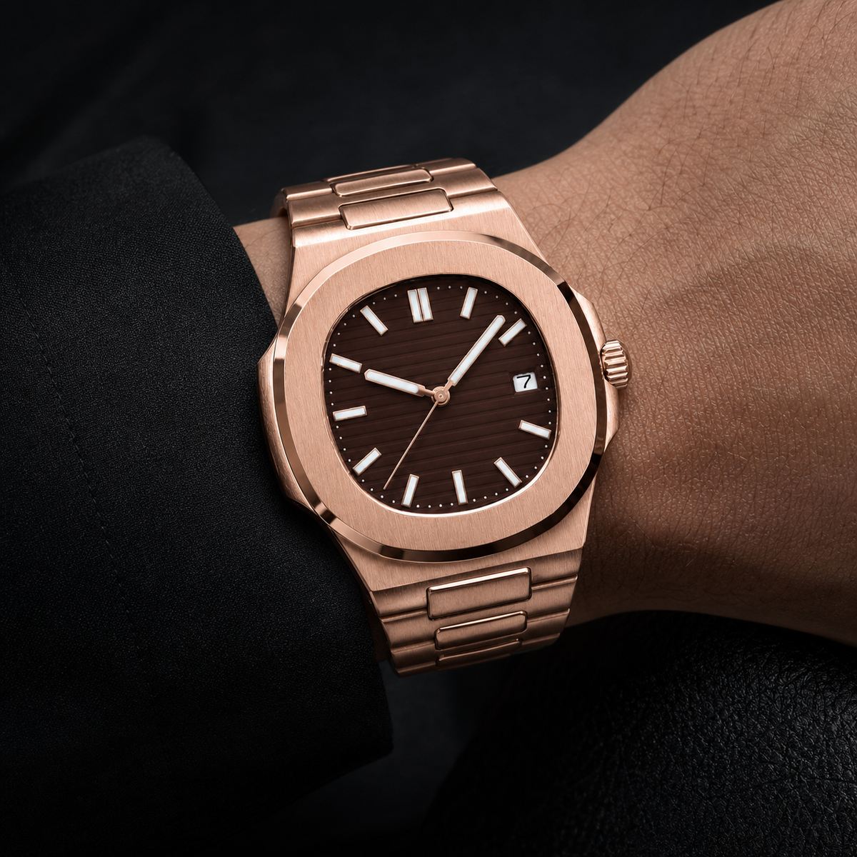 Auren Rosegold Japanese Movement